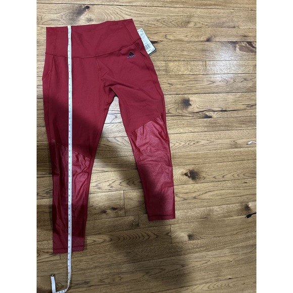 Adidas Women’s Red Circuit Tight 2 Leggings Size L NWT! - Picture 11 of 11